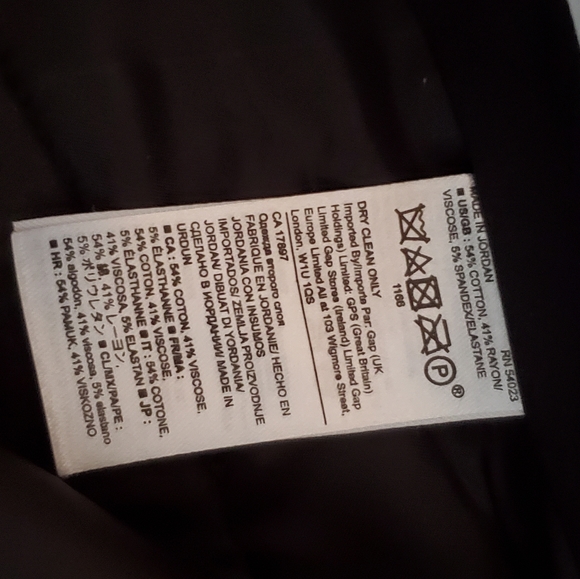 BNWOT Banana Republic Sloan Plaid Trousers. - Picture 4 of 5